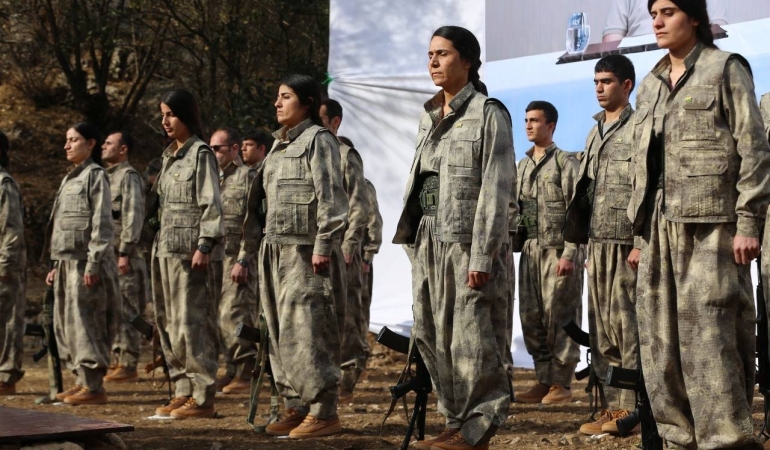 PKK yönetimi video açıklamayla Türkiye’den Tüm güçlerini  çektiğini bildirdi