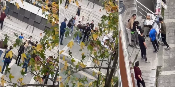 Kağıthane’de kız çocuğunu rahatsız ettikleri iddia edilen iki kişi bıçaklandı: Bir yaralı ağır