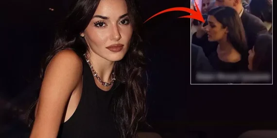 Hande Erçel, Moskova’da hayranına sert davranan korumayı durdurdu: “Hey hey hey, stop!”