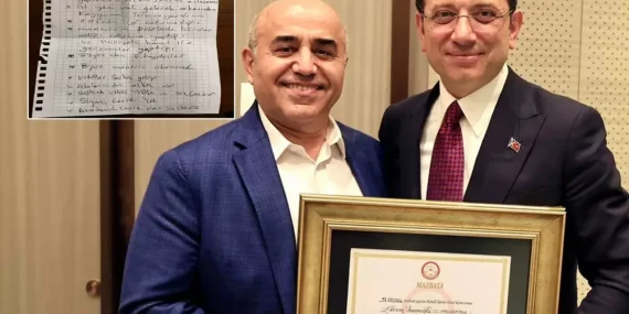 İmamoğlu danışmanının telefon notu siyasi gündemi sarstı