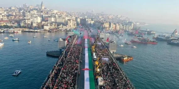 Galata Köprüsü’nde Filistin İçin Yürüyüş Düzenlenecek