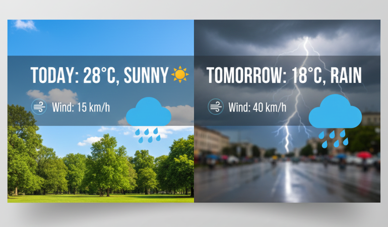 Hava Durumu Sertleşiyor : Meteoroji Uyardı