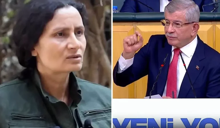 Davutoğlu’ndan Bese Hozat’a Sert Tepki: “2013’te Süreci Tehdit Dili Bitirdi”